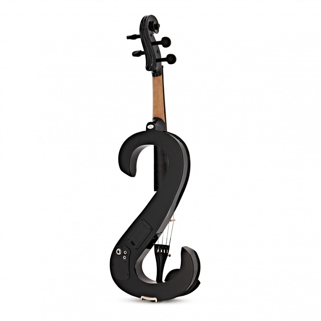 Stagg S-Shaped Electric Viola - Black