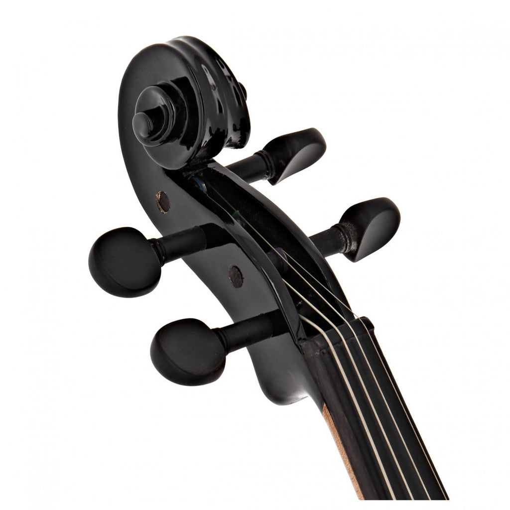 Stagg S-Shaped Electric Viola - Black